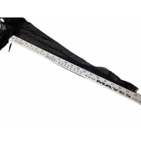 Victoria Secret Black Lingerie One Piece Long Sleeve Body Suit Lace 34b / 170 - Picture 7 of 9